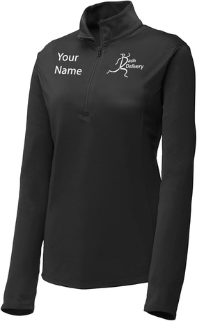 Dash - Custom Womens Long Sleeve Quarter Zip