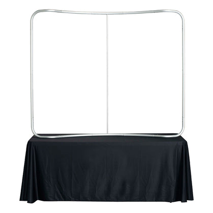 Stretch Tension Fabric Display (6 ft - Curved)