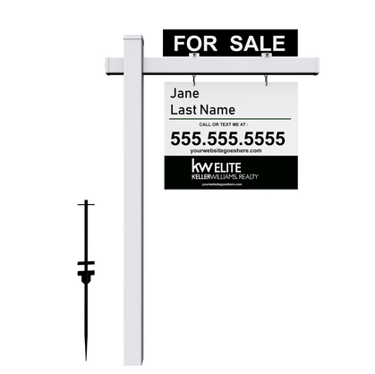 Real Estate Post Sign