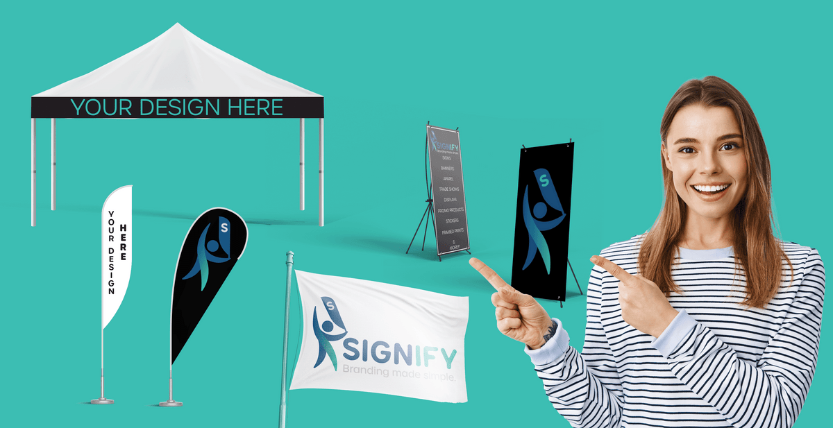 Your Logo, Your Brand, Custom Printed Products! – Signify