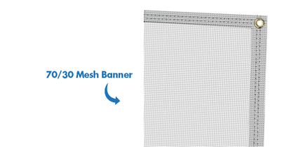 Perforated Mesh Banner (10 oz)